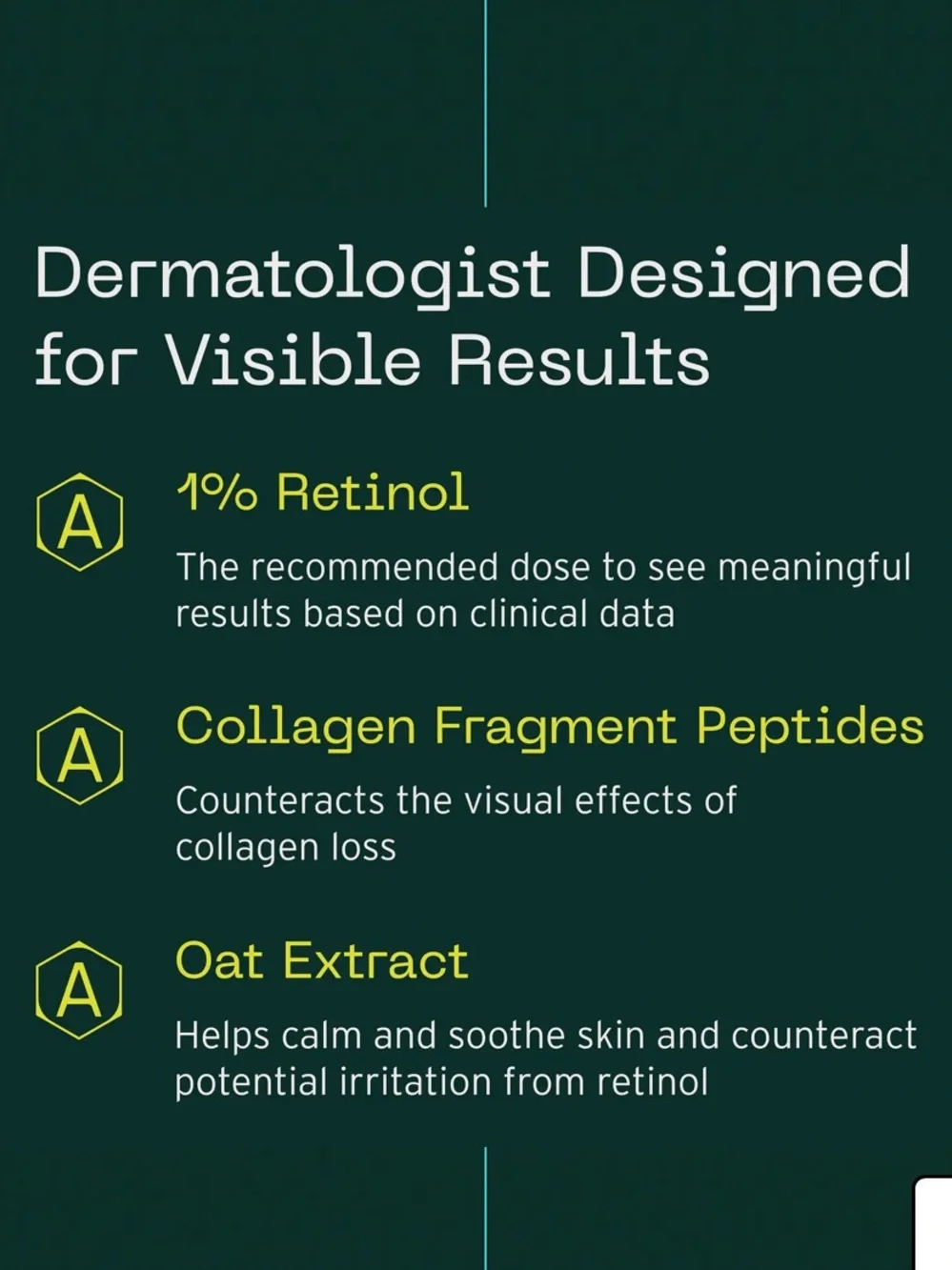 Aramore Skincare Retinol Peptide Booster 1oz & NAD+ Cell Restoration Cream .5 oz